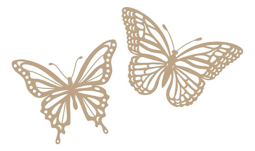 Spellbinders Butterflies Glimmer - Juego De Placas Y Troquel