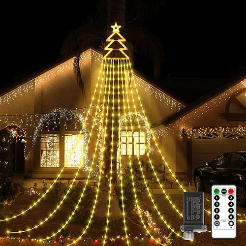 Guirnalda De Luces De Arbol De Navidad Para Decoracion Al Ai