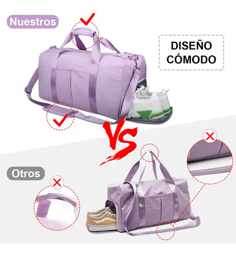 Maleta Deportiva Bolsa De Deporte Gym Con Compartimento