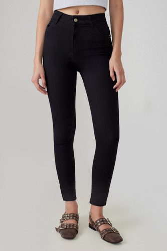 Jean Skinny Basico Negro Rimmel