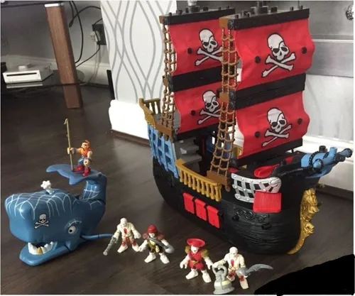 Barco pirata imaginext outlet