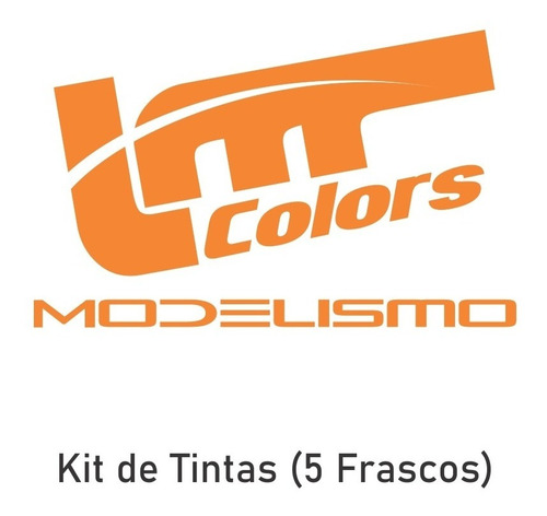 Kit De Tintas Lmcolors - 5 Frascos De 60ml