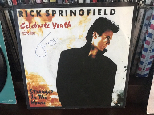 Rick Springfield - Celebrate Youth Lp 45 Single 1985 Germany