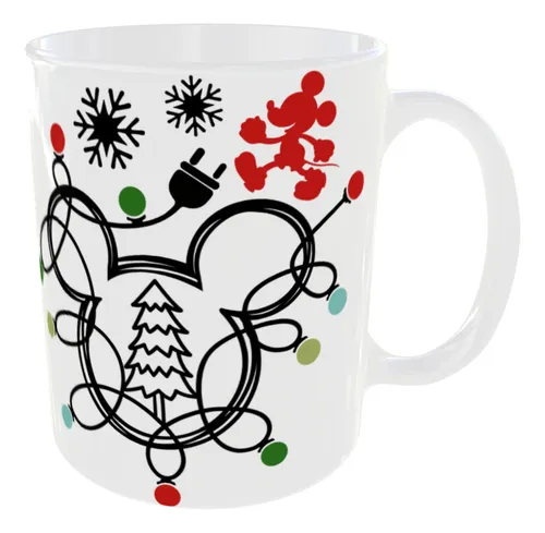 Set De Mugs Navidad Mickey Y Minnie