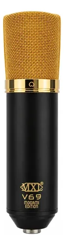 Microfone Condensador Valvulado MXL V69 Mogami Edition, Cardioide
