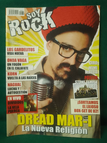 Revista Soy Rock 75 Dread Mar Korn Gardelitos Onda Vaga