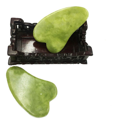 Jade Rollers & Gua Sha Scrapers Jade Stone Set For Facial