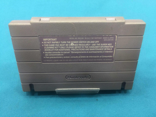 Eek! The Cat Original Super Nintendo (Usado)