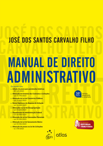 Livro Manual De Direito Administrativo
