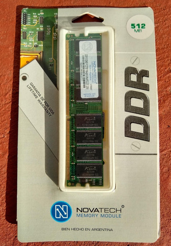 Memoria Ram Ddr 512mb 333mhz Novatech