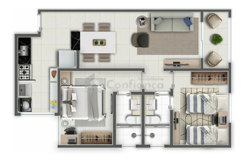 Imagem 14 de 17 de Apartamento À Venda No Parque Guadalajara (jurema) - Caucaia/ce - 580