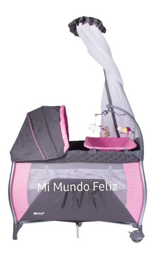 Cuna Estructura De Aluminio Napy Con Colchon Bebe Ebaby