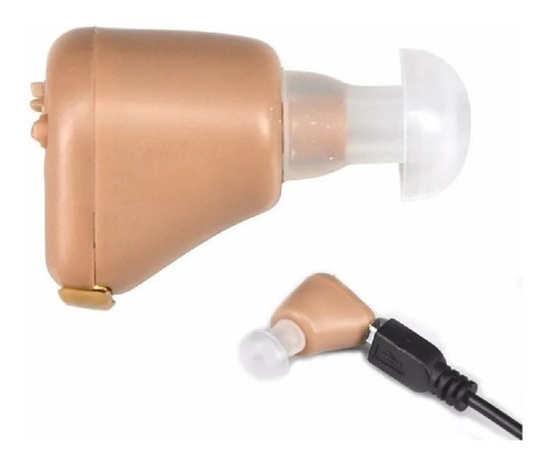 Imagen 3 de 6 de Audifono Sordo Mini Recargable Amplificador En Caja Sellada