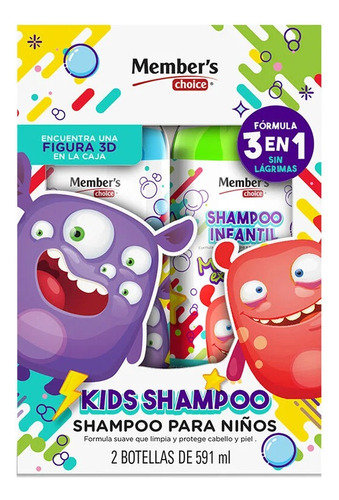  Shampoo Infantil Member's Choice 2 591 Ml