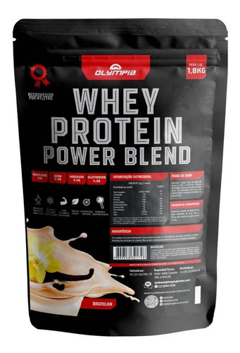 Whey Protein Olympia - 1,8kg Baunilha