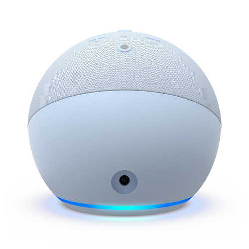 Asistente Virtual Amazon Echo Dot 5ta Gen Con Reloj Azul