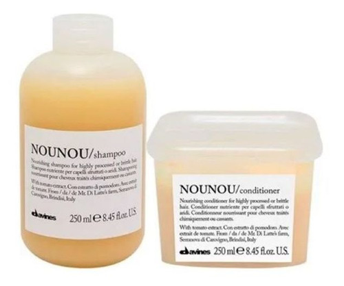 Nou Nou Duo Davines Shampoo + Acondicionador250 Ml