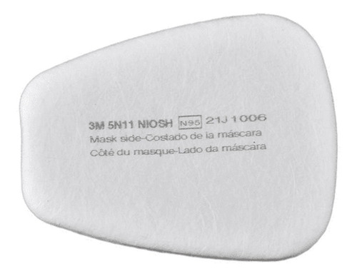 Kit Respirador 3m 6200 Mc Filtro Pinturas, Gases Particulado