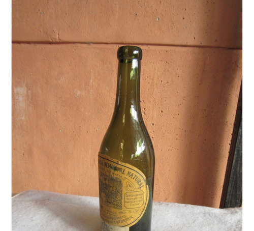 Antigua Botella Apollinaris Agua Mineral Inglaterra 1900´s (Usado)