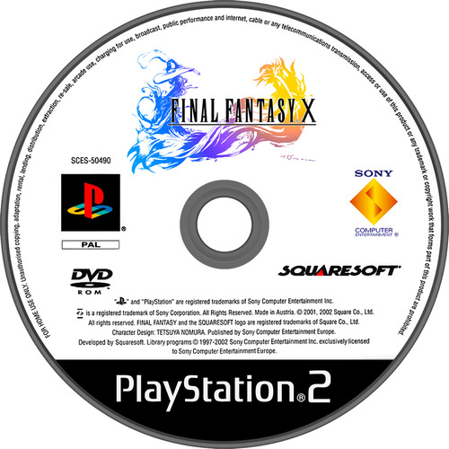 Jogo Final Fantasy X Legendado - Ps2 Midia Fisica
