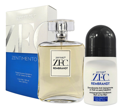 Paquete Perfume Rembrandt Zermat 100ml + Desodorante