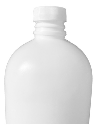Envase De 1 Litro En Polietieleno Blanco Con Tapa 40 Piezas