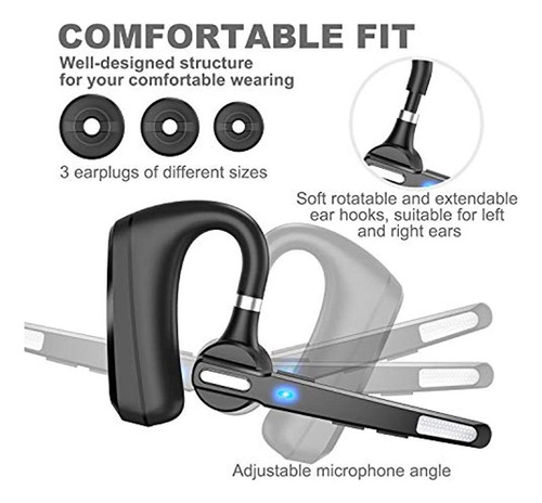 Auriculares Bluetooth V5.0, Auriculares Inalámbricos Bluetoo
