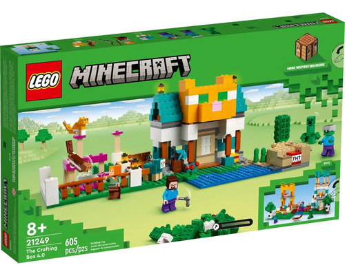 Lego Minecraft La Caja De Artesanía 4.0 21249 - 605 Pz