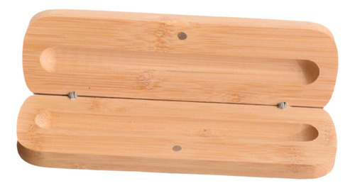 2 Estuche De Madera Para Lápices, Material Escolar, Acabado