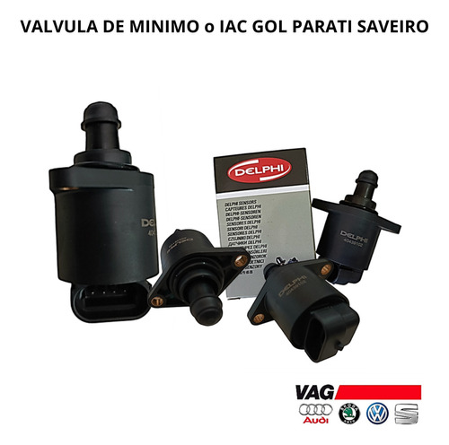 Valvula De Minimo O Iac Vw Gol Parati Saveiro