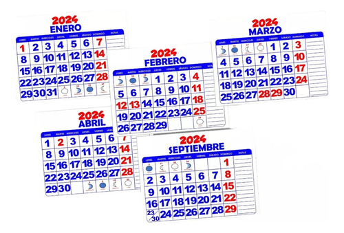 Kit Imprimible Calendarios Mignon 2023 Vectores E Imagenes