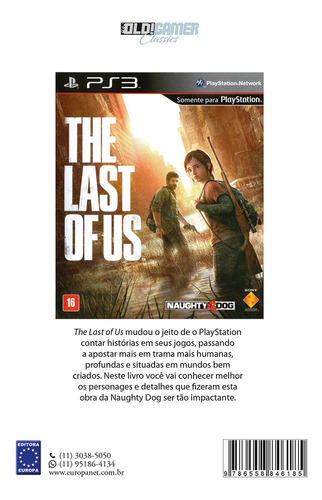 Livro - The Last Of Us - Old!gamer Classics, De Humberto Martinez. Editorial Europa, Capa Mole, Edição 1 Em Papel, 2024