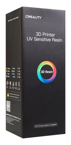 Imagem 3 de 4 de Resina Impressora 3d Creality Low Odor 500g - Transparente