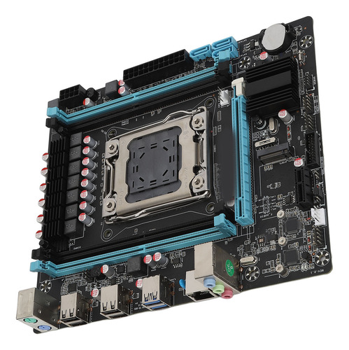 Placa Madre De Escritorio X99 De 4 Canales Ddr4 Nvme M.2 Pci