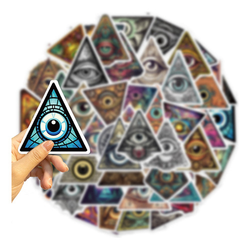 - 50 Adesivos Em Formato De Olho De Desenho Animado Que