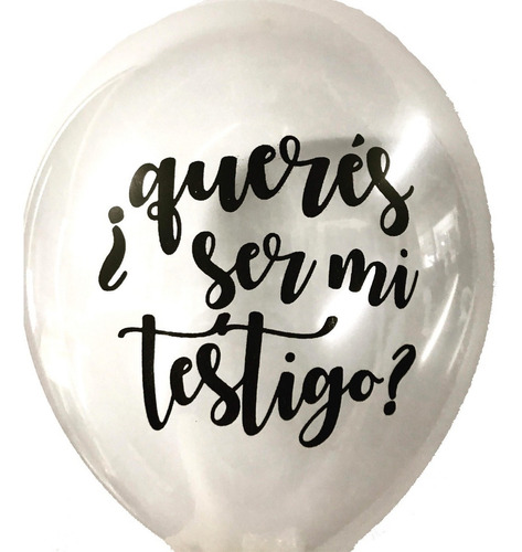 Globos Personalizados Impresos A 1cara 30 Unidades Globelium