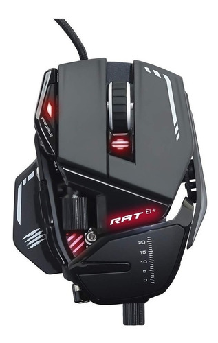 Mouse Gamer Mad Catz  R.a.t. 8+ Negro 16000 Dpi Programable