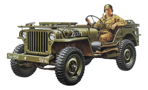 Jeep De Juguete Tamiya 35219 1/35 Us Willys Mb