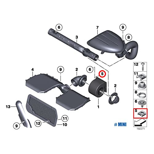 Tuerca De Parachoques Oautoo Para Bmw 07-12-9-904-223 071299