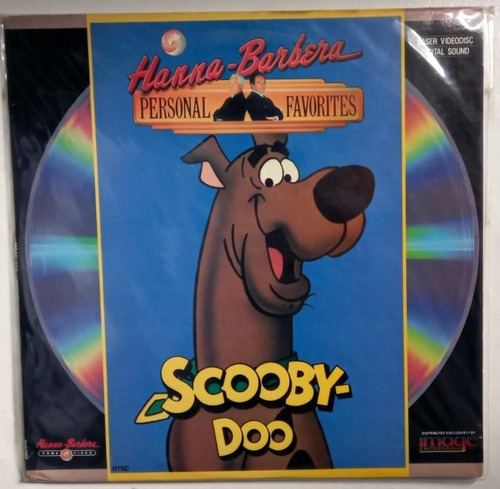 Laser Disc Lacrado Coleção Raro Scooby Doo Hanna Barbera