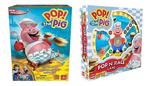 Pop The Pig Pop N Race Y Pop The Pig Game (paquete De 2 Jue