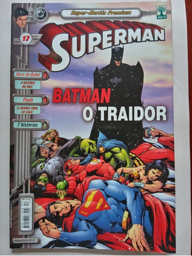 Superman Super-heróis Premium Nº 17 - Editora Abril - 2001