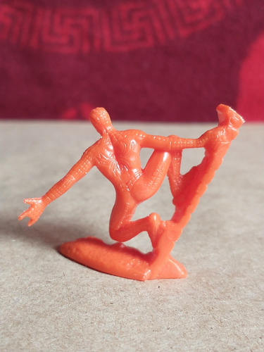 Figura Promoción Spiderman 2 Miniatura Barcel 2003 Naranja (Usado)