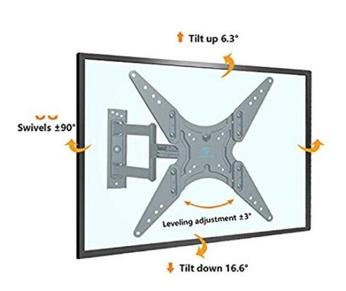 Base Soporte De Pared Para Tv De 26 A 55 Pulgadas