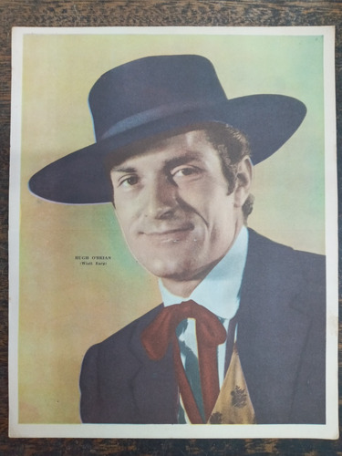 Wyatt Earp (hugh O´brian) * Poster * Canal Tv * 1960 *