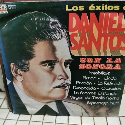 Disco Lp:daniel Santos- Con La Sonora