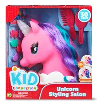 Comprar Salón De Belleza Unicornio Rosa Kid Connection 30 Piezas 3+