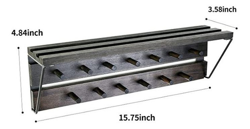 Imagen 2 de 7 de Percha Para Medallas Y Estante Para Trofeos Estante De .