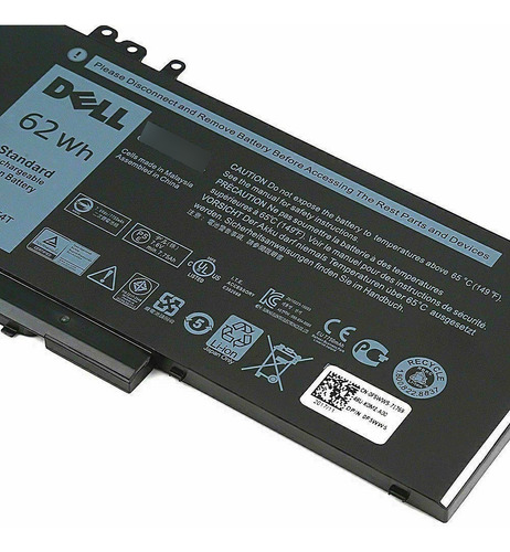 Bateria Dell 6mt4t 62wh Latitude E5470 E5570 E5450 79vrk