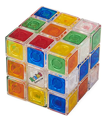 Cubo Transparente 3x3 Rubiks Crystal Nuevo